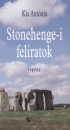 Kis Ant�nia - Stonehenge-i feliratok