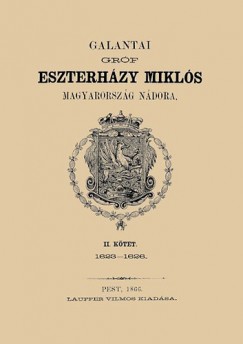 Galantai grf Eszterhzy Mikls, Magyarorszg ndora II. 1623-1626