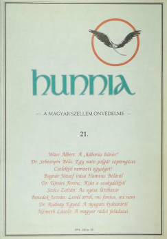 Hunnia fzetek 21. (1991. jlius 25.)