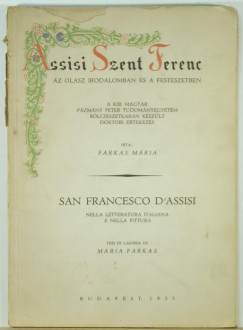 Farkas Mria - Assisi Szent Ferenc