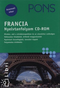  - Francia Nyelvtanfolyam - Cd-Rom - Pons -