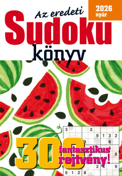 Az eredeti Sudoku K�NYV 2026 ny�r