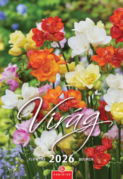 Virg falinaptr - 21x32 cm - 2026