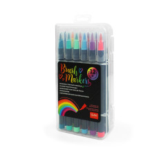 Akvarell hat�s� ecsetfilc k�szlet sz�nes 12 db-os (LEGAMI - STATIONERY, v�z b�zis�)