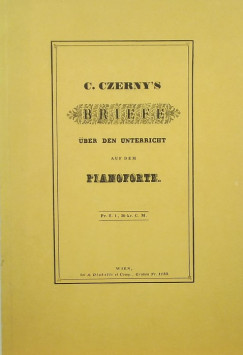 Carl Czerny - Briefe ber den Unterricht auf dem Pianoforte