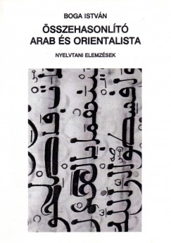 sszehasonlt arab s orientalista nyelvtani elemzsek