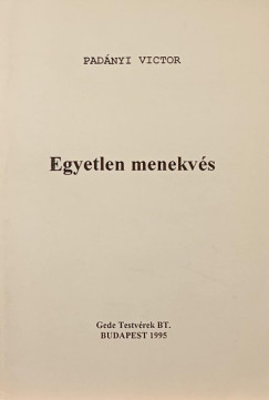 Egyetlen menekvs