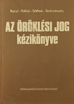 Az �r�kl�si jog k�zik�nyve