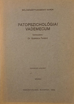 Patopszicholgiai vademecum