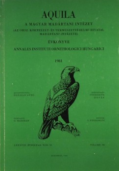 Dr. Sterbetz Istvn   (Szerk.) - Aquila 1981