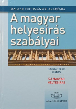 A magyar helyes�r�s szab�lyai