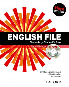 eKönyvborító: English File Elementary Student\'s Book - 3rd edition - gonehomme.com