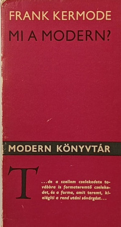 Mi a modern?