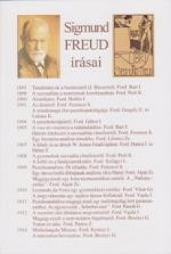 Sigmund Freud rsai - jabb eladsok a llekelemzsrl