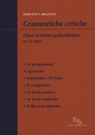Horváth T. Krisztina - Grammatiche critiche