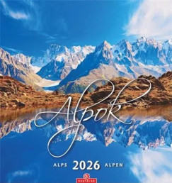 Alpok falinaptr 30x34 cm - 2026