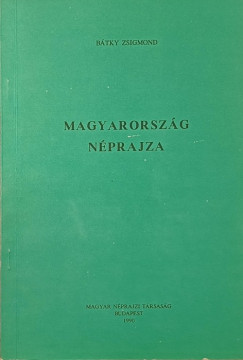 Dr. Btky Zsigmond - Magyarorszg nprajza