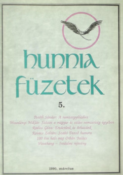 Hunnia fzetek 5. (1990. mrcius)