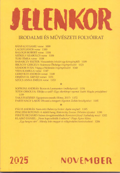 Jelenkor - Irodalmi s mvszeti folyirat - 2025. november
