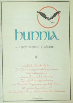 Hunnia fzetek 11. (1990 szeptember)