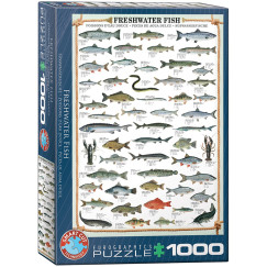 �desv�zi halak, 1000 db-os puzzle (EUROGRAPHICS, 6000-0312)
