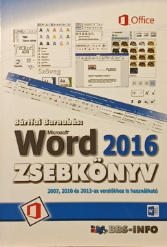Word 2016 zsebknyv
