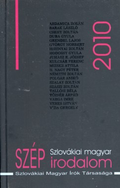 Szlovkiai magyar szp irodalom 2010