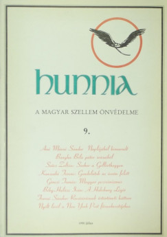 Szcs Zoltn   (Szerk.) - Hunnia fzetek 9. (1990 jlius)