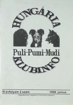 Hungria Puli-Pumi-Mudi Klubinfo 1998. jnius