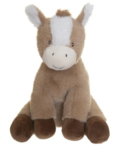 Rose Paci, barna nagy 27 cm pl�ss (Cutie Heads - Fresh Kid 3337)