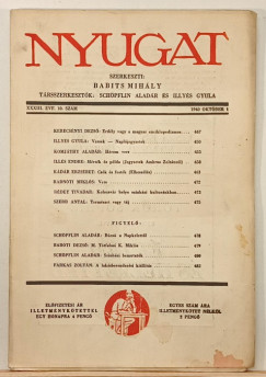 Nyugat XXXIII. vf. 10. szm
