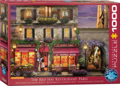 A V�r�s Kalap �tterem -P�rizs , 1000 db-os puzzle (EUROGRAPHICS,6000-0963)