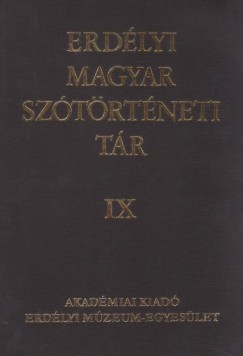 Vmszer Mrta   (Szerk.) - Erdlyi magyar sztrtneti tr IX.