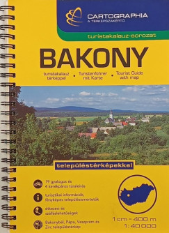 Szalamonidesz S�ndor   (Szerk.) - Szigeti Borb�la   (Szerk.) - Bakony turistakalauz 1:40 000