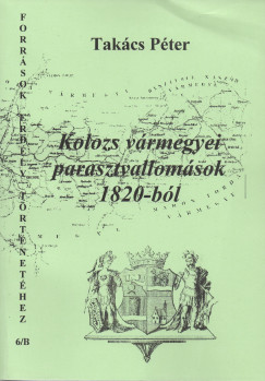 Kolozs vrmegyei parasztvallomsok 1820-bl II.