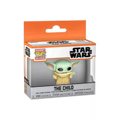 Star Wars Mandalorian - B�bi Yoda kulcstart� Funko POP !