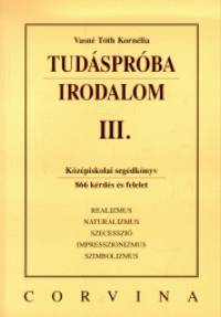 Tudsprba - Irodalom III.