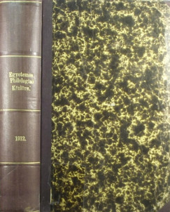 Egyetemes Philologiai Kzlny 1912