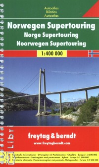 Norwegen Supertouring Autoatlas