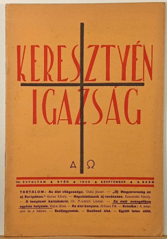 Keresztny igazsg