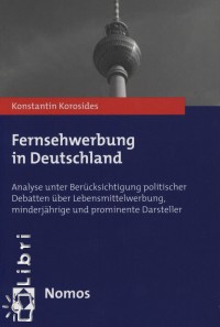 Konstantin Korosides - Fernesehwerbung in Deutschland