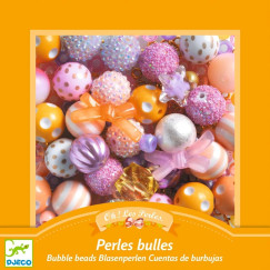 G�mb�k, gy�ngy�k, arany, �kszerk�sz�t� k�szlet (DJECO, Oh! Les Perles)