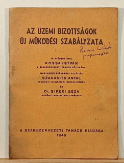 Az zemi bizottsgok j mkdsi szablyzata