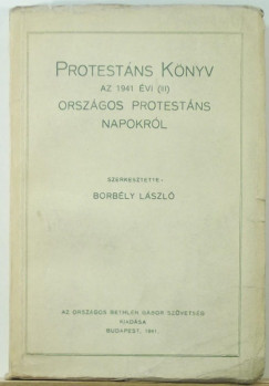 Protestns Knyv az 1941. vi (III.) Orszgos Protestns Napokrl