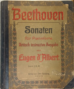 Ludwig Van Beethoven - Eugen D'Albert - L. van Beethoven Sonaten fr Pianoforte (Band I-III.)