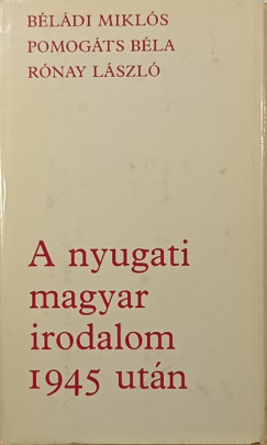 A nyugati magyar irodalom 1945 utn