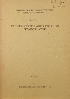 Elektronikus laboratriumi gyakorlatok