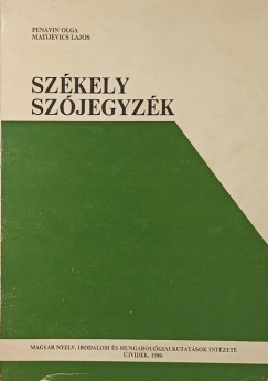 Szkely szjegyzk