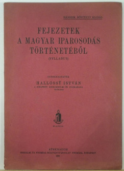 Fejezetek a magyar iparosods trtnetbl (syllabus)