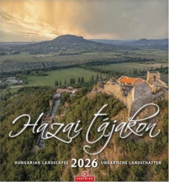 Hazai tájakon falinaptár 30x34 cm - 2026